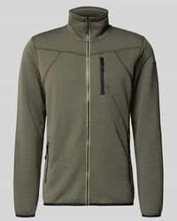 Icepeak - Regular Fit Fleecejack Met Opstaande Kraag Model 'Berthold' - Lyst