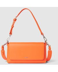 Calvin Klein - Handtasche in unifarbenem Design mit Label-Detail - Lyst