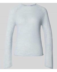 Comma, - Slim Fit Pullover mit Woll-Alpaka-Anteil - Lyst