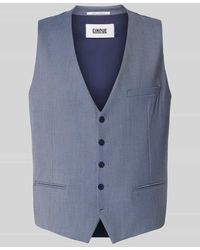 Cinque - Weste mit V-Ausschnitt Modell 'Totti' - Lyst