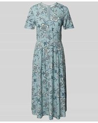 Jake*s - Midikleid mit 1/2-Arm und Schlüsselloch-Ausschnitt - Lyst