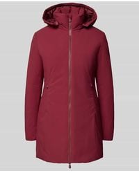 Save The Duck - Parka mit gefüttertem Stehkragen Modell 'Rachel' - Lyst