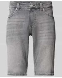 Tommy Hilfiger - Slim Fit Korte Jeans Van Katoenmix, Model 'Ronnie' - Lyst