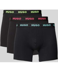 HUGO - Boxershort Met Elastische Band Met Logo - Lyst