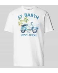 Mc2 Saint Barth - T-shirt Met Motief- En Statementprint - Lyst