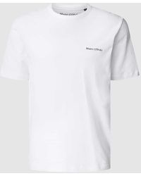 Marc O' Polo - T-Shirt mit Logo-Stitching - Lyst