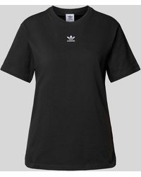 adidas Originals - Regular Fit T-shirt Met Labelstitching - Lyst