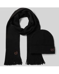 Bugatti - Set aus Schal und Mütze mit Geschenkbox - Lyst