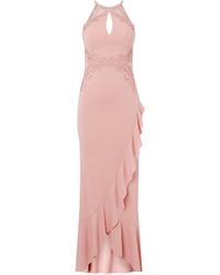 Lipsy Jurk In Wikkellook - Roze