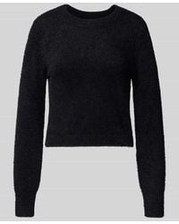 ONLY - Regular Fit Strickpullover mit Rundhalsausschnitt Modell 'PETRA' - Lyst
