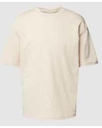 SELECTED - Relaxed Fit T-Shirt Met Ronde Hals, Model 'Oscar' - Lyst