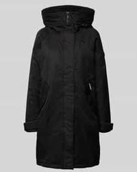 Khujo - Lange Parka Met Blinde Ritssluiting, Model 'Semie2' - Lyst