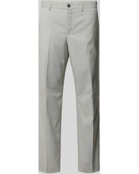 SELECTED - Slim Fit Pantalon Met Knoop- En Ritssluiting - Lyst