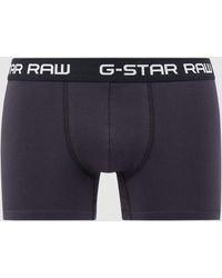 Heren Kleding voor voor Ondergoed voor Boxershorts G-Star RAW Boxershort Van Een Katoen-elastaan-mix in het Zwart voor heren 