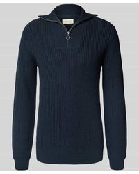 Blend - Troyer mit Label-Detail Modell 'DENO' - Lyst