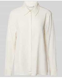 Tommy Hilfiger - Regular Fit Blouse Met Platte Kraag - Lyst