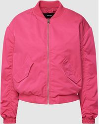 Vero Moda Jacke mit seitlichen Eingrifftaschen Modell 'ALEXA' - Pink