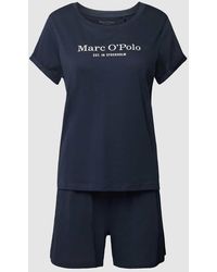 Marc O' Polo - Pyjama mit Label-Print Modell 'MIX N MATCH' - Lyst