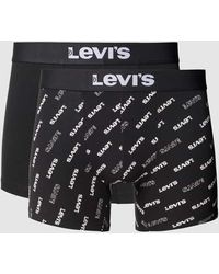 Levi's - Boxershorts mit elastischem Label-Bund Modell 'LOGO' im 2er-Pack - Lyst