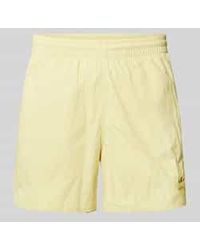 adidas Originals - Relaxed Fit Korte Broek Met Labelstitching, Model 'Sprinter' - Lyst
