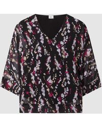 S.oliver - Blouseshirt Met All-over Motief - Lyst