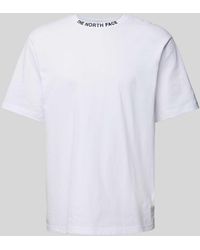 The North Face - T-Shirt mit Label-Print Modell 'ZUMU' - Lyst