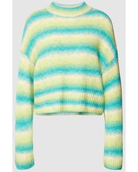 Gina Tricot - Strickpullover mit Streifenmuster Modell 'Marion knitted sweater' - Lyst