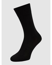 FALKE Socken mit Komfortbund Modell 'Sensitive Intercontinental' - Schwarz