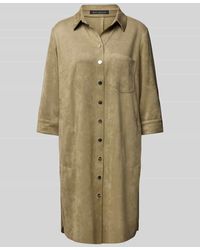 Betty Barclay - Knielanges Hemdblusenkleid mit Eingrifftaschen - Lyst
