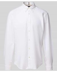 BOSS - Regular Fit Businesshemd mit Button-Down-Kragen Modell 'Liam' - Lyst