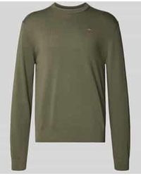 Napapijri - Regular Fit Shirt Met Lange Mouwen En Logostitching, Model 'Droz' - Lyst