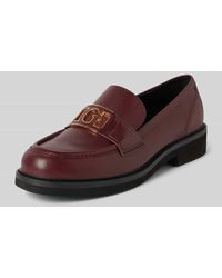 Guess - Loafer mit Label-Detail - Lyst