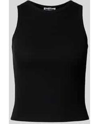Review - Korte Top Met Ronde Hals - Lyst
