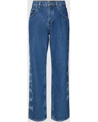 Tommy Hilfiger - Baggy Fit Jeans mit Label-Print Modell 'AIDEN' - Lyst