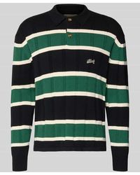 BLKVIS - Strickpullover mit Polokragen und Label-Stitching - Lyst