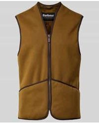 Barbour - Regular Fit Gilet Van Imitatiebont - Lyst
