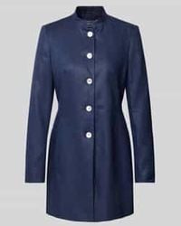 White Label - Lange Blazer Met Opstaande Kraag - Lyst