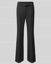 Cambio - Regular Fit Stoffen Broek Met Riem - Lyst