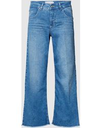 ANGELS - Jeans mit verkürztem Schnitt Modell 'Linn Fringe' - Lyst