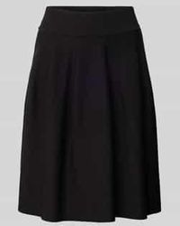 Rich & Royal - Knielange Rok Met Brede Elastische Band - Lyst