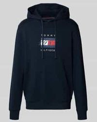 Tommy Hilfiger - Regular Fit Hoodie Van Puur Katoen - Lyst