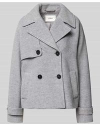 S.oliver - Relaxed Fit Jacke mit Woll-Anteil - Lyst