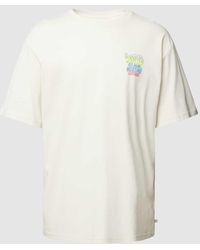 QS - T-Shirt mit Statement-Print Modell 'Summertime' - Lyst