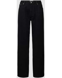 Calvin Klein - Straight Leg Jeans in unifarbenem Design Modell '90 S STRAIGHT' - Lyst