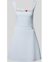 HUGO - Mini-jurk Met Viscose - Lyst