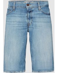 Guess - Jeansshorts mit Label-Patch - Lyst