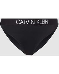 Calvin Klein - PLUS SIZE Bikini-Hose mit Logo - Lyst