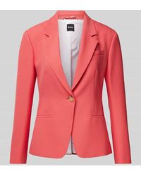 BOSS - Blazer Mit Brustleistentasche Modell 'Jia' - Lyst