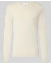 S.oliver - Pullover mit Logo-Stitching - Lyst
