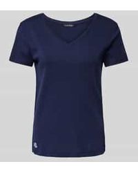 Ralph Lauren - T-shirt Met V-hals - Lyst